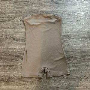 Beautiful tan romper SHEIN